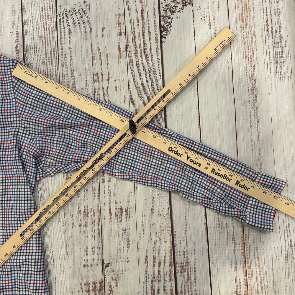 Ralph Lauren Tattersall Plaid OCBD Shirt Men's L Cotton Pony - Picture 11 of 11